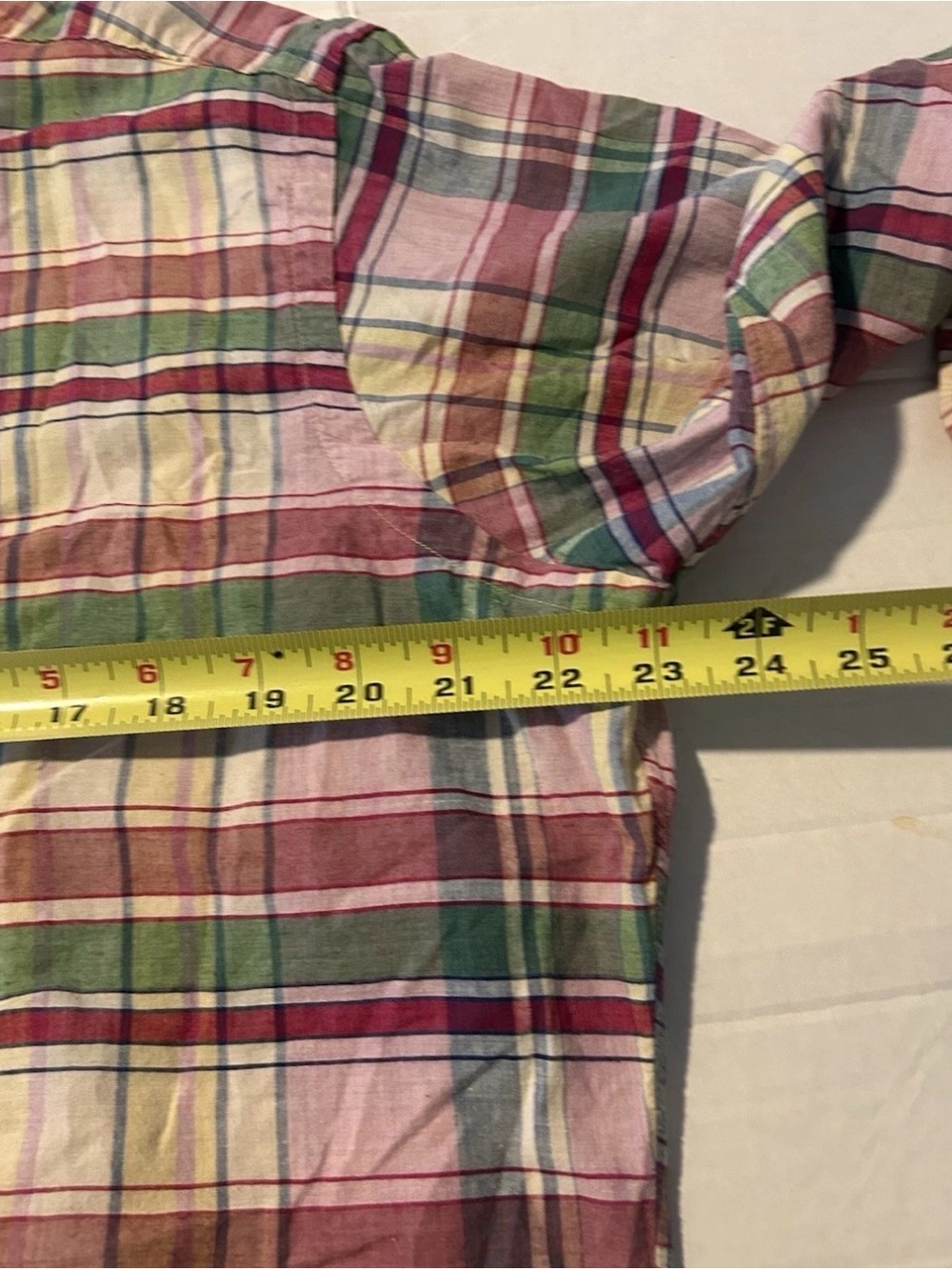 Polo Ralph Lauren Shirt Mens Large L Multicolor Plaid Classic Button Down Preppy - Picture 5 of 12